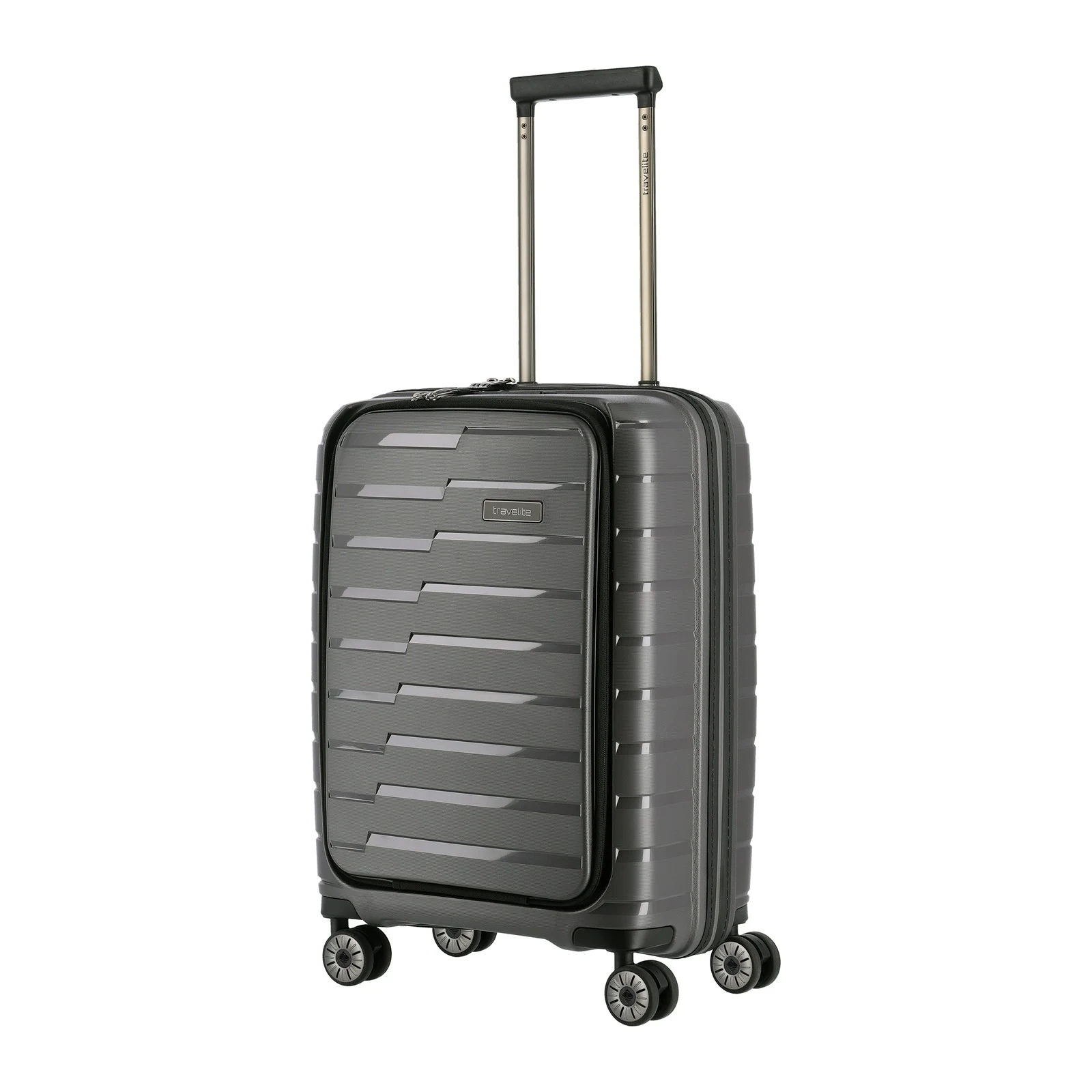 Travelite TL-AIRBASE-FP hall käsipagasi kohver — polüpropüleen, 43L, 2.6 kg (vaade 2) — 43L