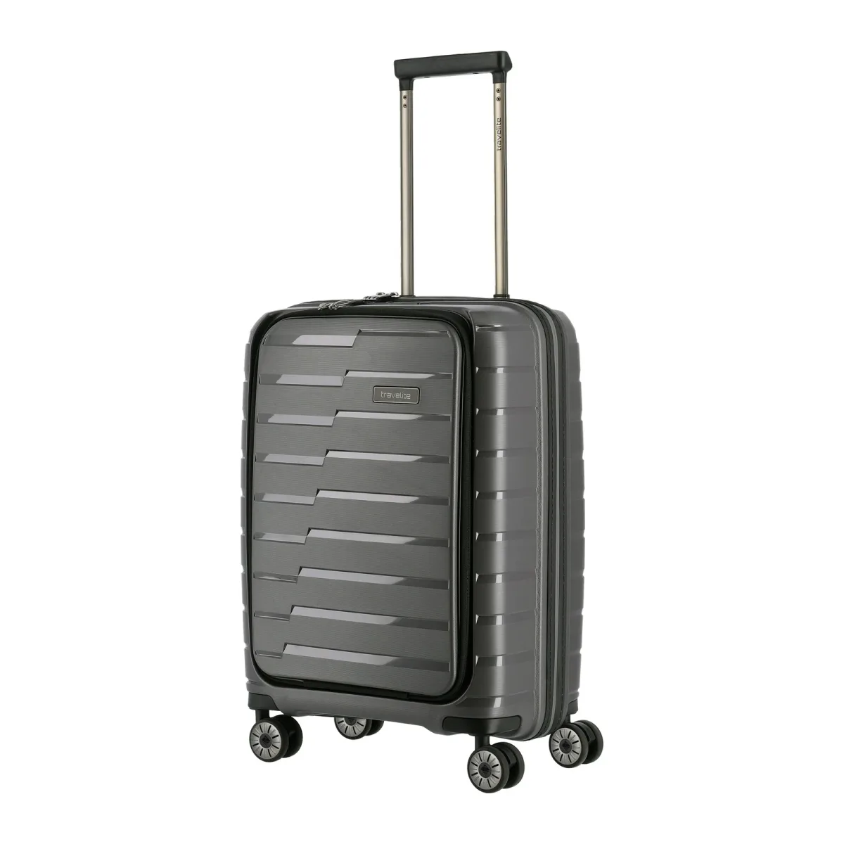 Travelite TL-AIRBASE-FP hall käsipagasi kohver — polüpropüleen, 43L, 2.6 kg (vaade 2)