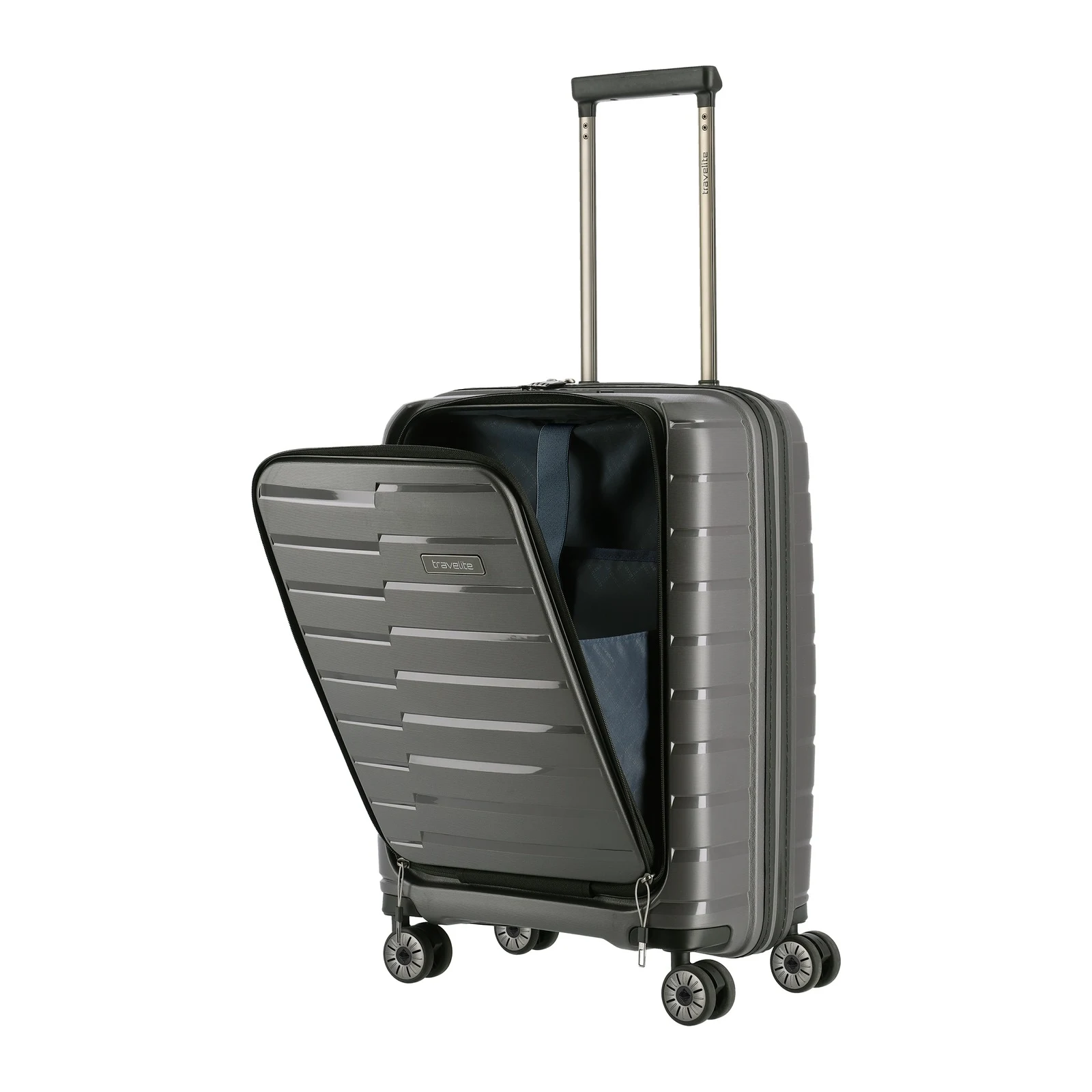 Travelite TL-AIRBASE-FP hall käsipagasi kohver — polüpropüleen, 43L, 2.6 kg (vaade 7) — 43L