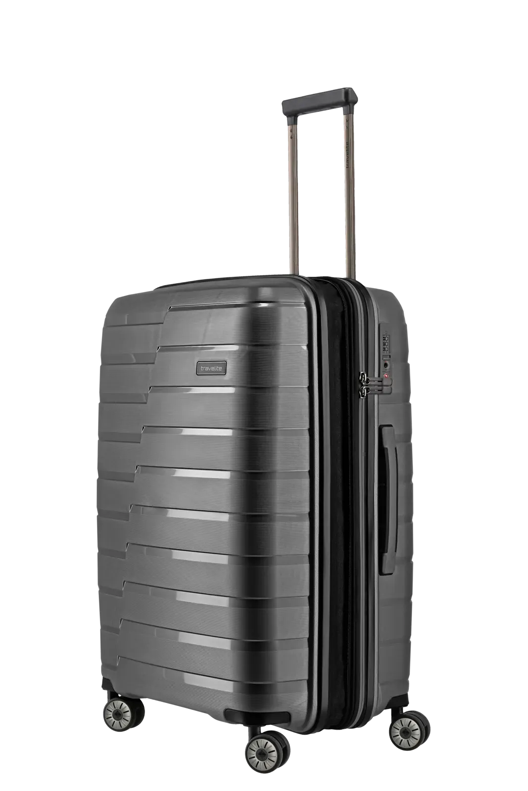 Travelite hall keskmine reisikohver — Polüpropüleen, 3.2 kg (vaade 7) — 71/82liters
