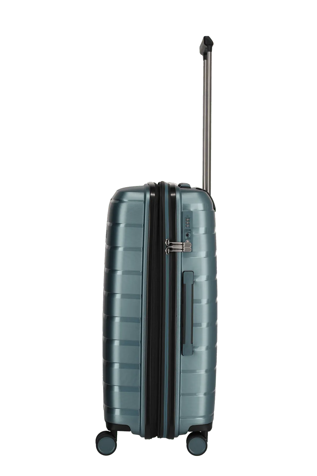 Travelite sinine keskmine reisikohver — polüpropüleen, 3.2 kg (vaade 7) — 71/82liters