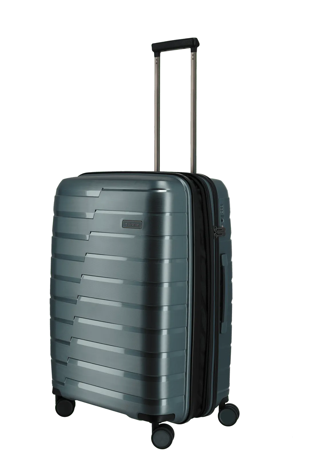 Travelite sinine keskmine reisikohver — polüpropüleen, 3.2 kg (vaade 8) — 71/82liters
