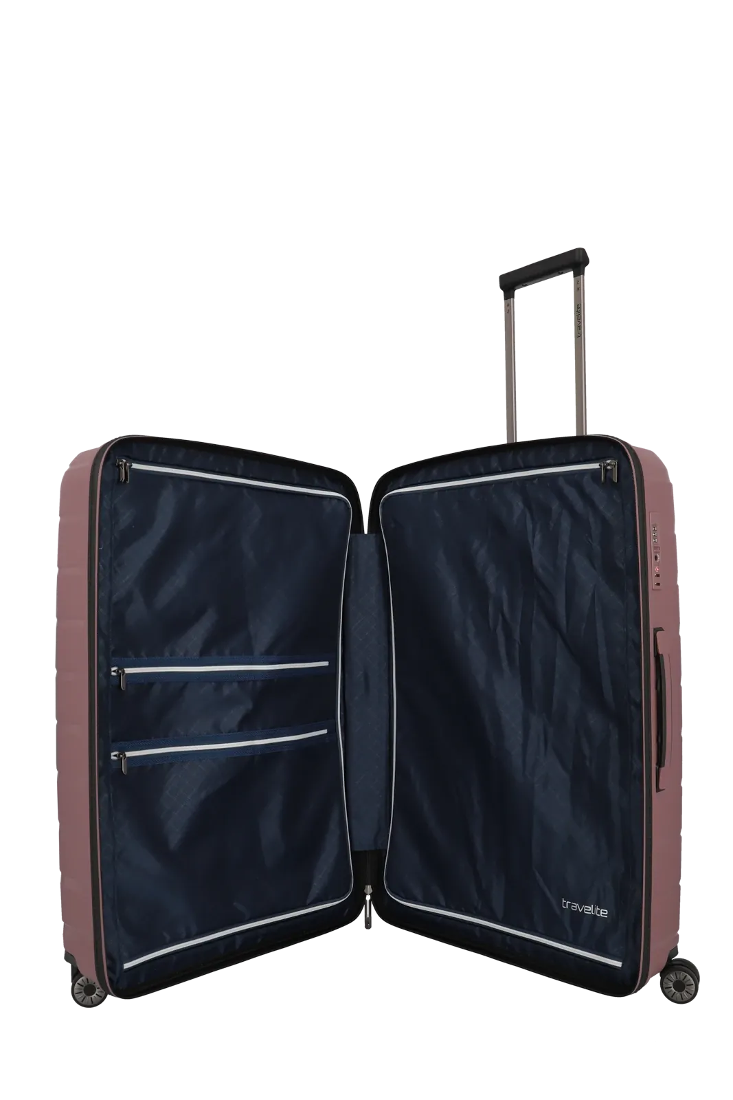 Travelite roosa suur reisikohver — polüpropüleen, 105L, 3.5 kg (vaade 10) — 105L