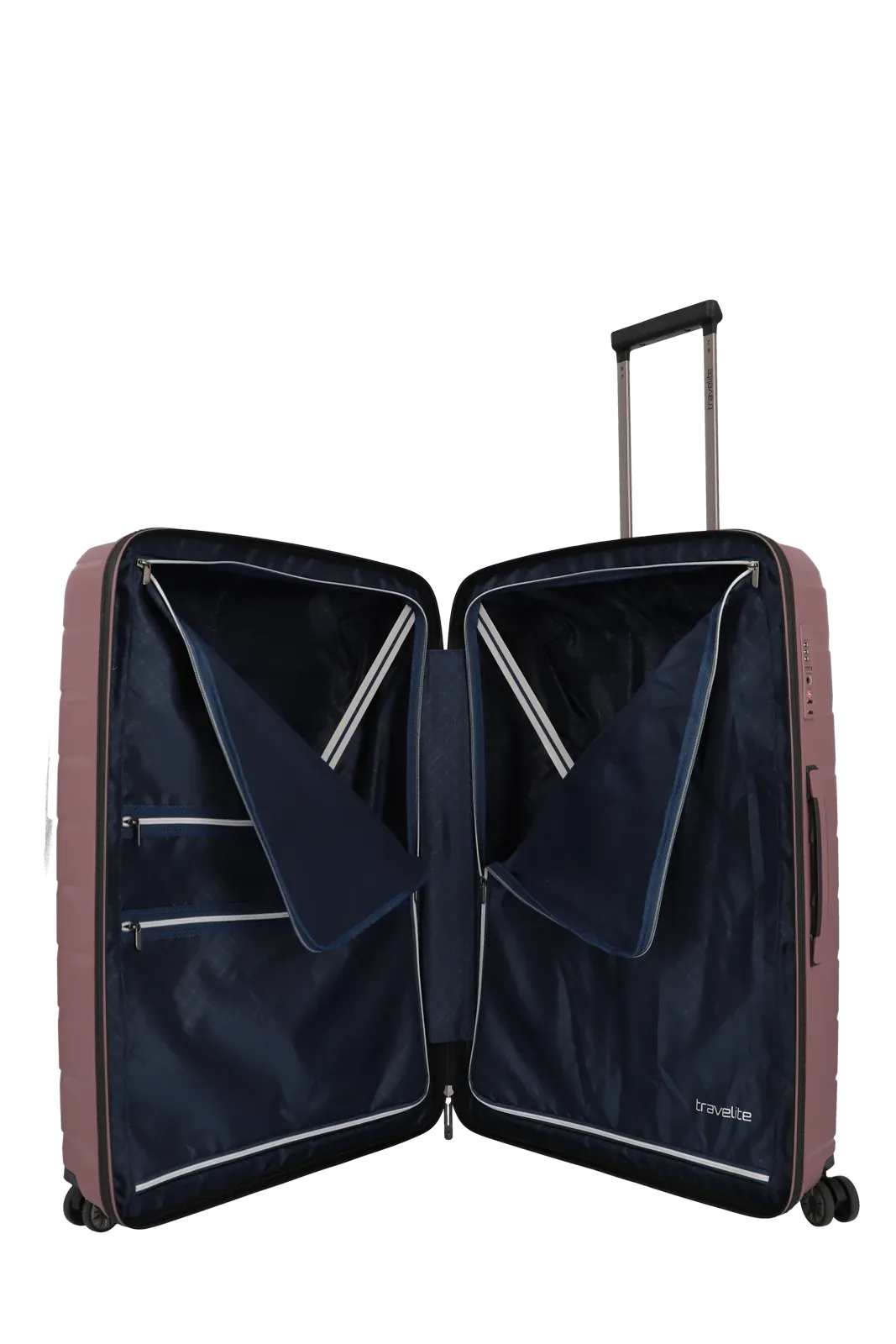Travelite roosa suur reisikohver — polüpropüleen, 105L, 3.5 kg (vaade 6) — 105L