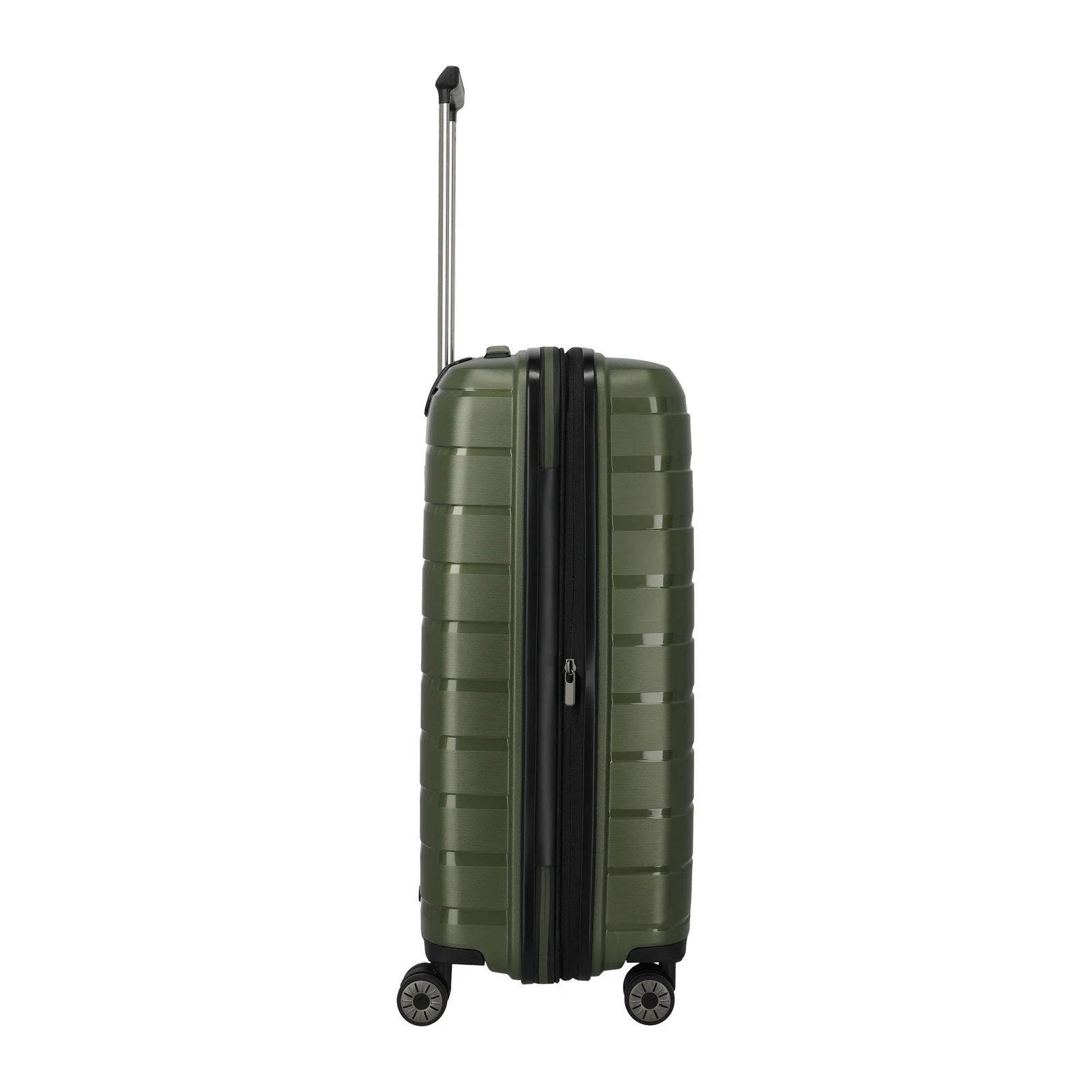 Travelite TL-AIRBASE roheline keskmine reisikohver — polüpropüleen, 71/82L, 3.2 kg (vaade 4) — 71/82L