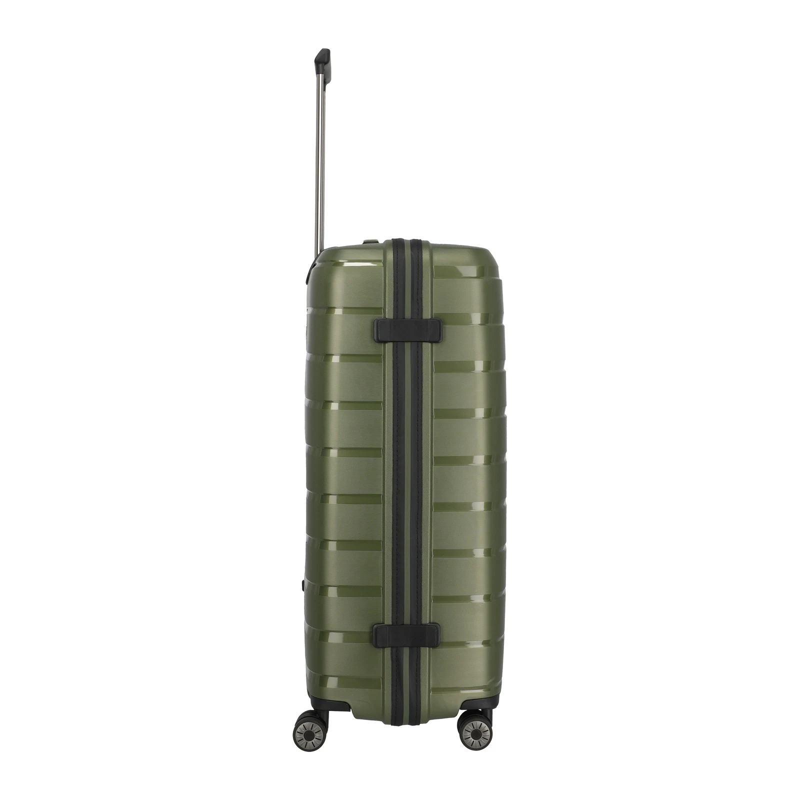 Travelite TL-AIRBASE roheline suur reisikohver — polüpropüleen, 105L, 3.5 kg (vaade 3) — 105L