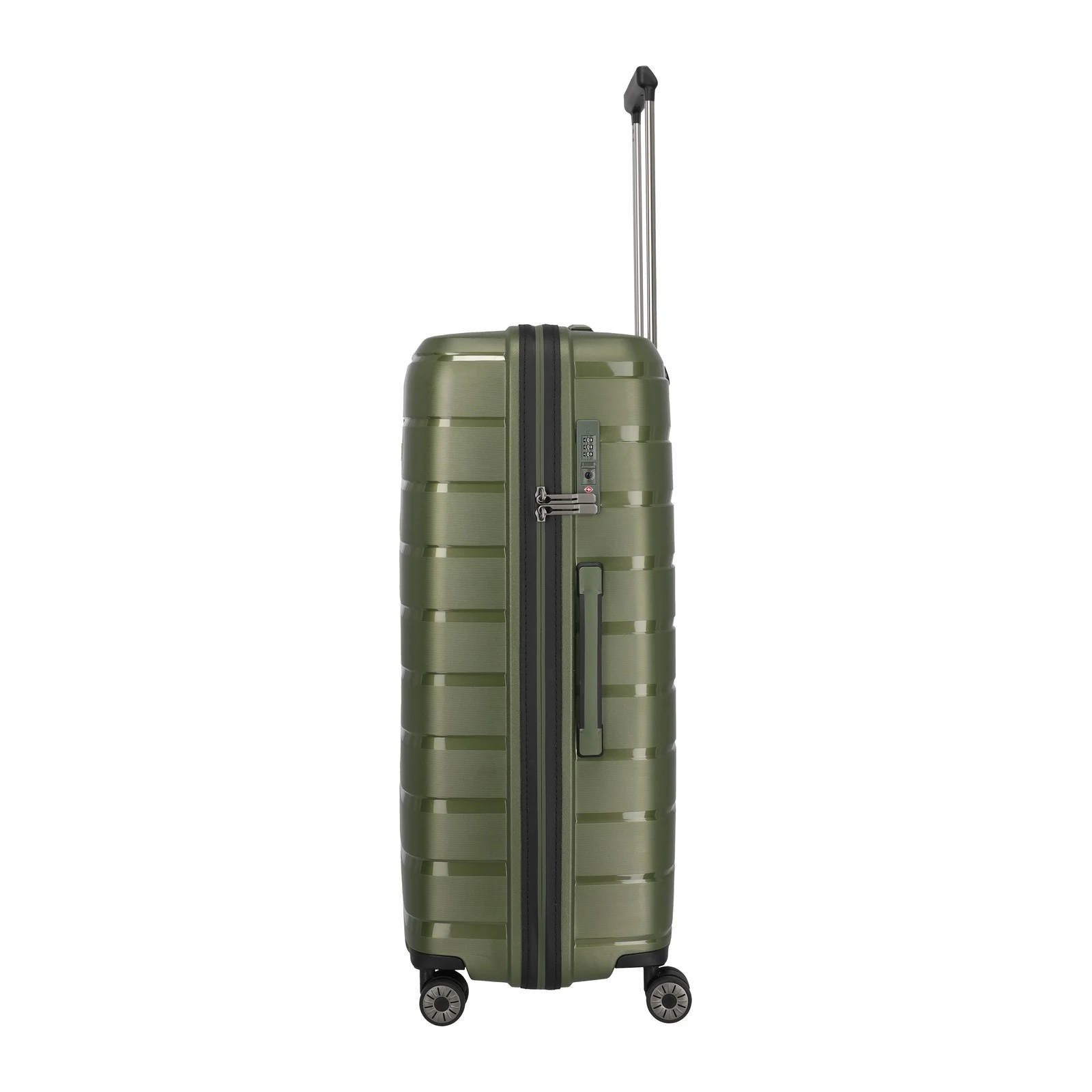 Travelite TL-AIRBASE roheline suur reisikohver — polüpropüleen, 105L, 3.5 kg (vaade 4) — 105L