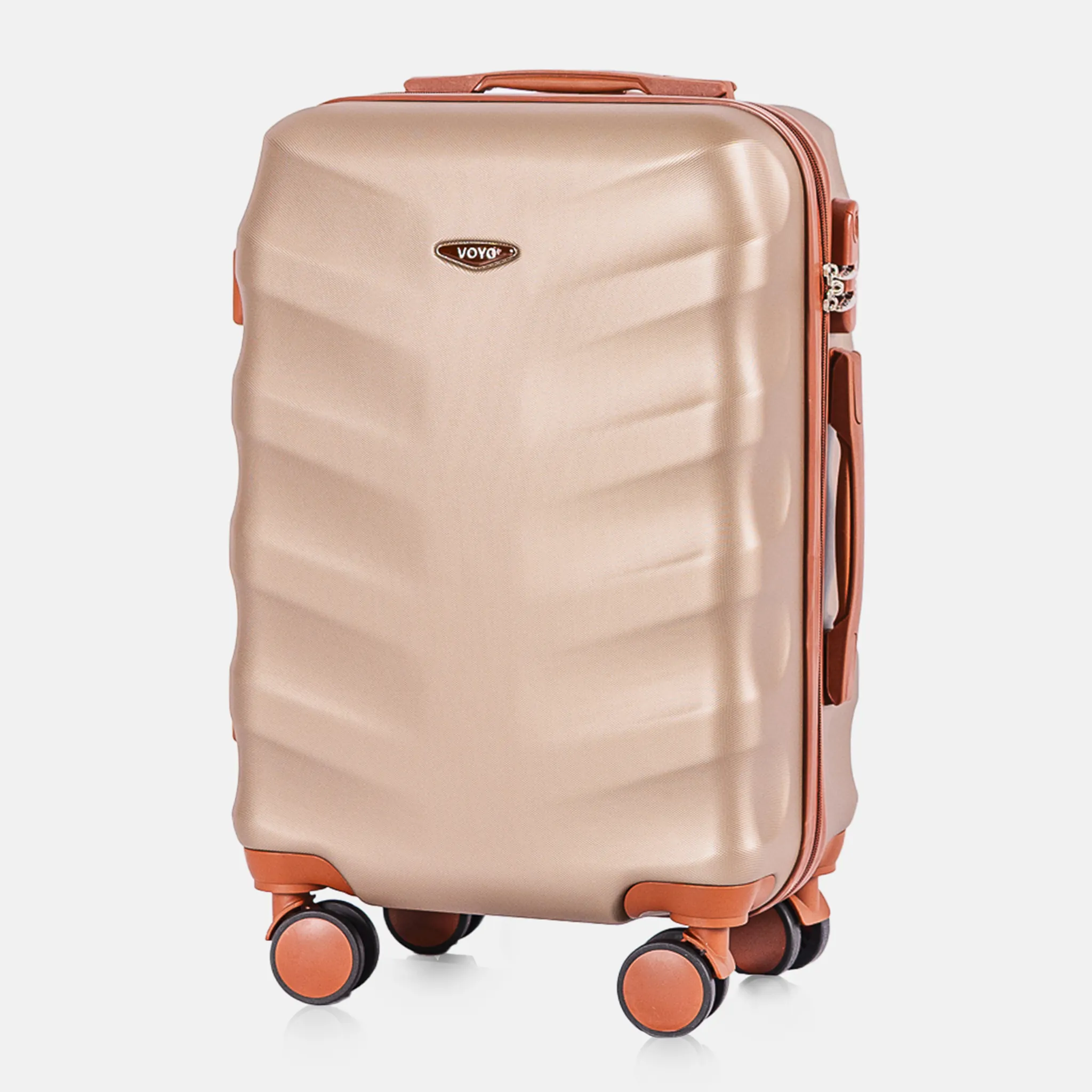 Voyo FJ140 šampanja käsipagasi kohver — ABS-plastik, 39L, 2.8 kg