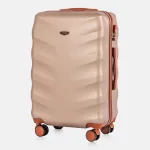 Voyo FJ140 šampanja keskmine reisikohver — ABS-plastik, 66L, 3.3 kg