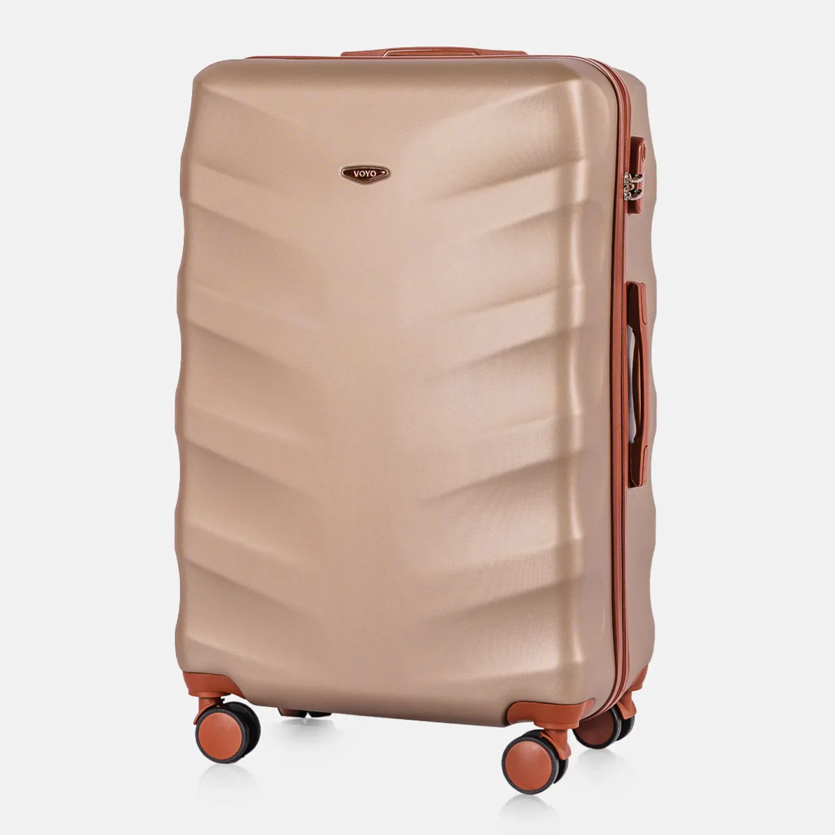 Voyo FJ140 šampanja suur reisikohver — ABS-plastik, 102L, 4.3 kg