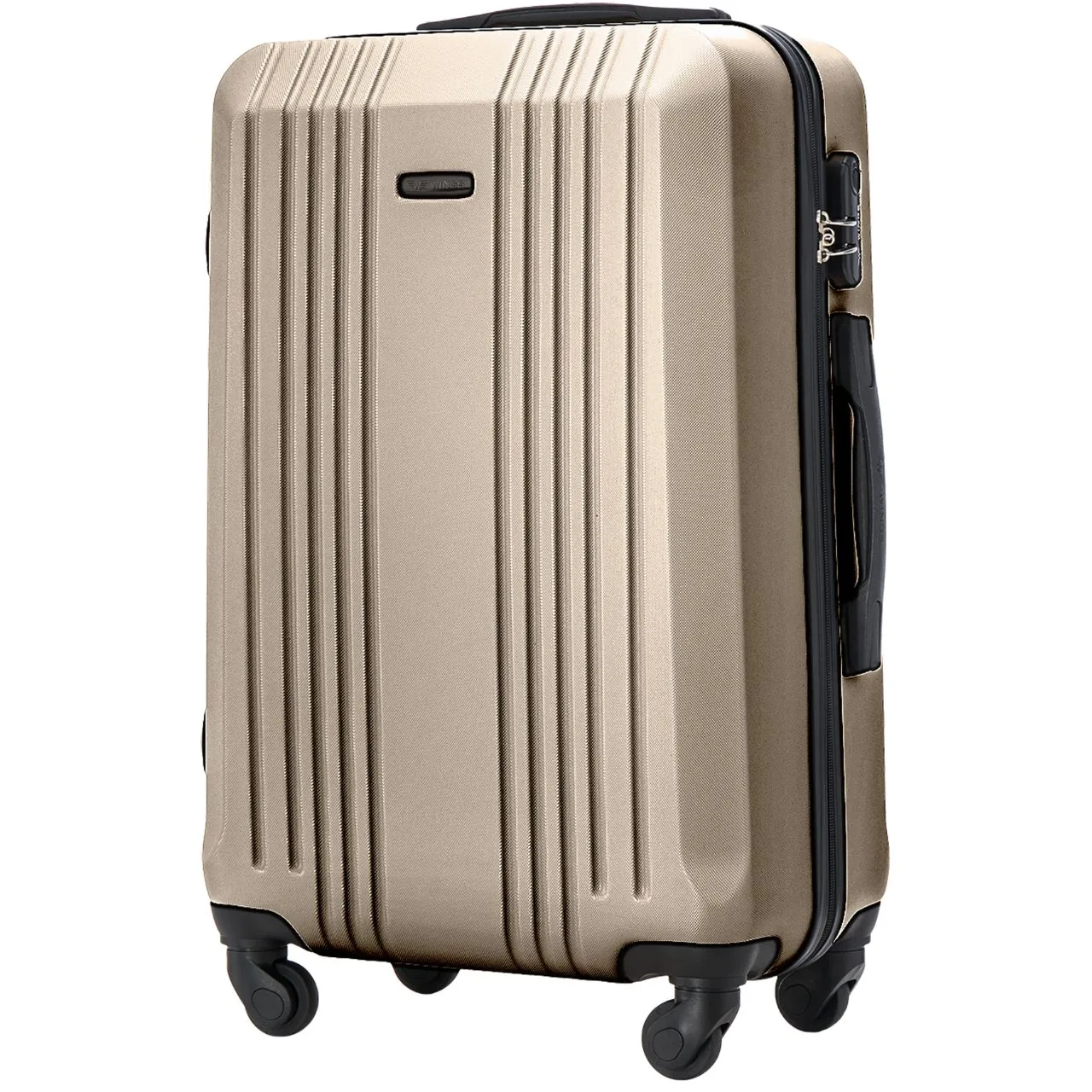 Wings KST01 šampanja keskmine reisikohver — ABS, 63L, 3.2 kg