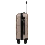 Voyo SK170 šampanja käsipagasi kohver — ABS, 38L, 2.5 kg (küljelt)