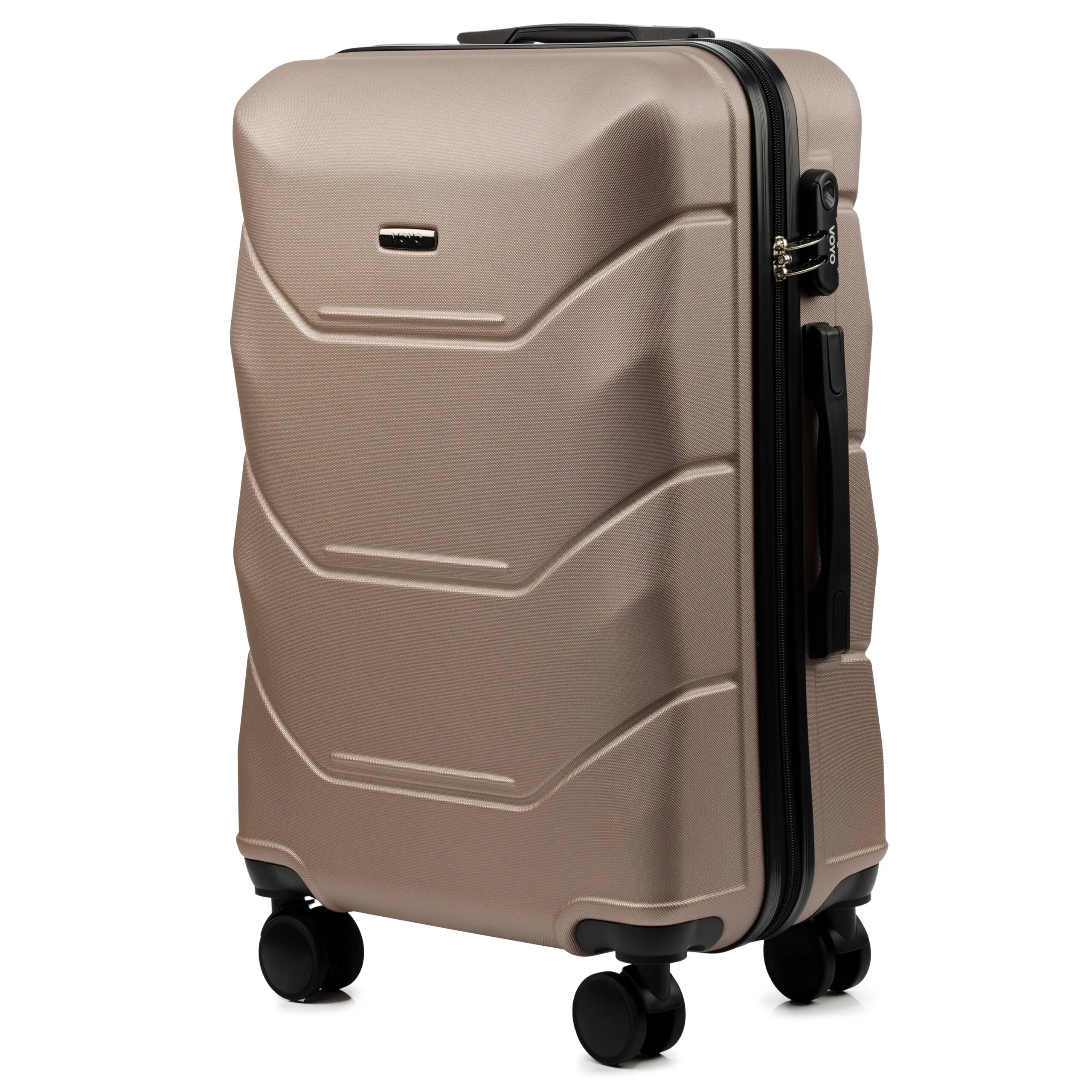 Voyo SK170 šampanja keskmine reisikohver — ABS, 63L, 3.2 kg