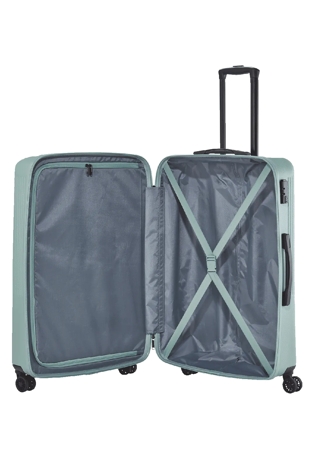 Travelite roheline suur reisikohver — ABS-plastik, 96L, 4.1 kg (vaade 6) — 96L