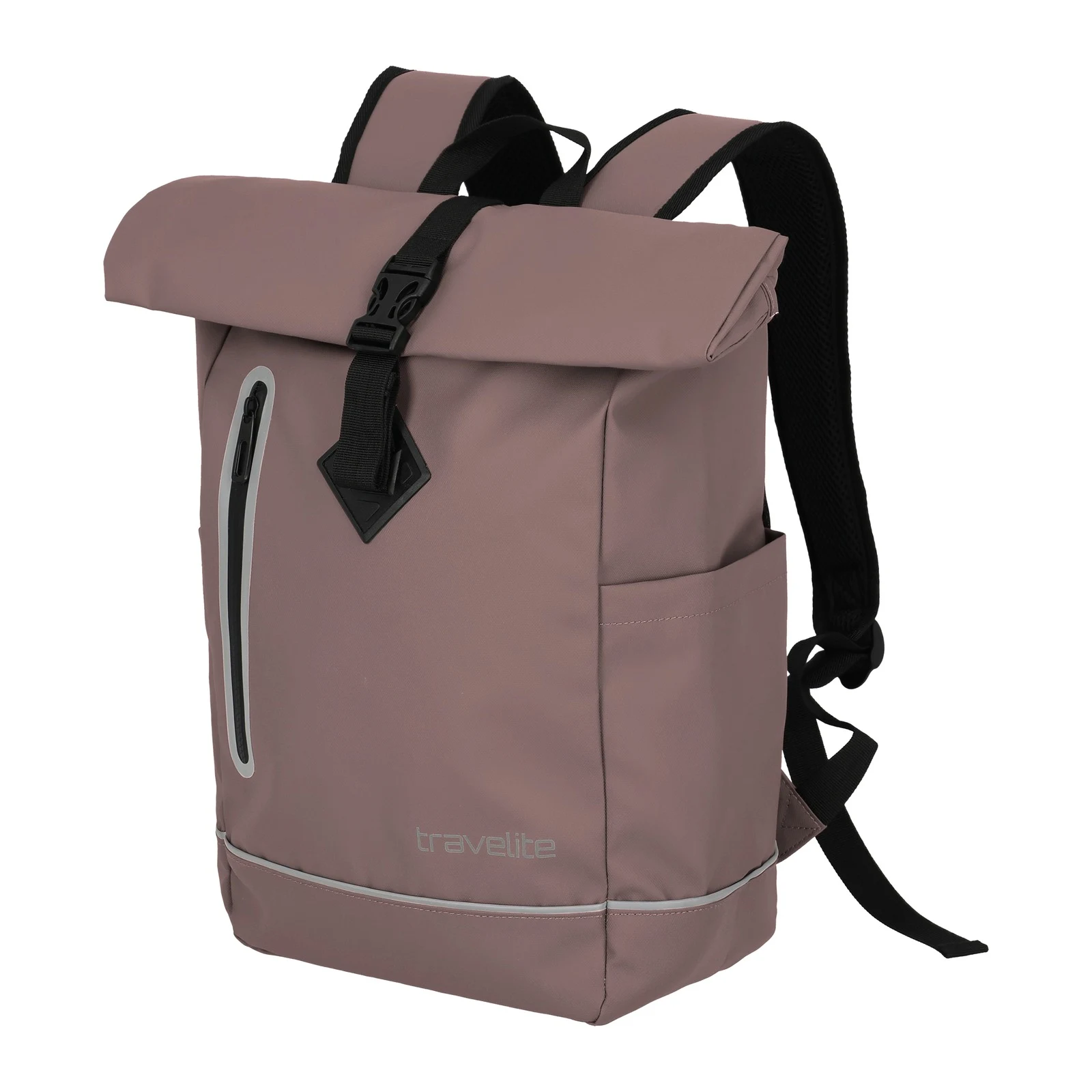 Travelite TL-BASICS-PLANE roosa seljakott — polüester, 19L, 0.4 kg (vaade 2) — 19L