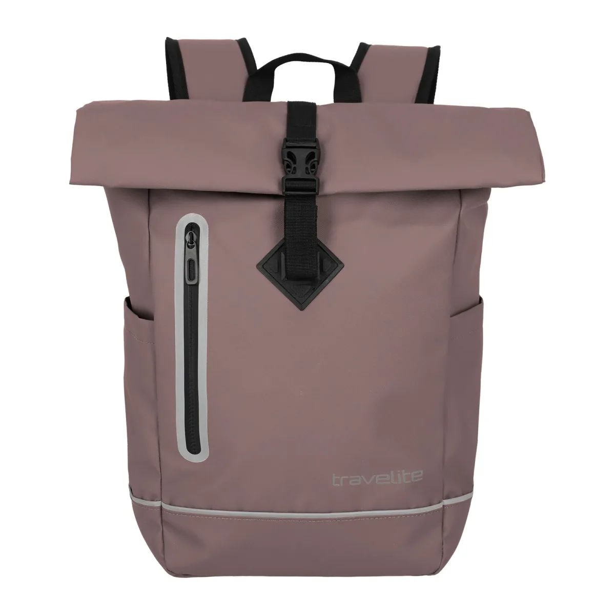 Travelite TL-BASICS-PLANE roosa seljakott — polüester, 19L, 0.4 kg