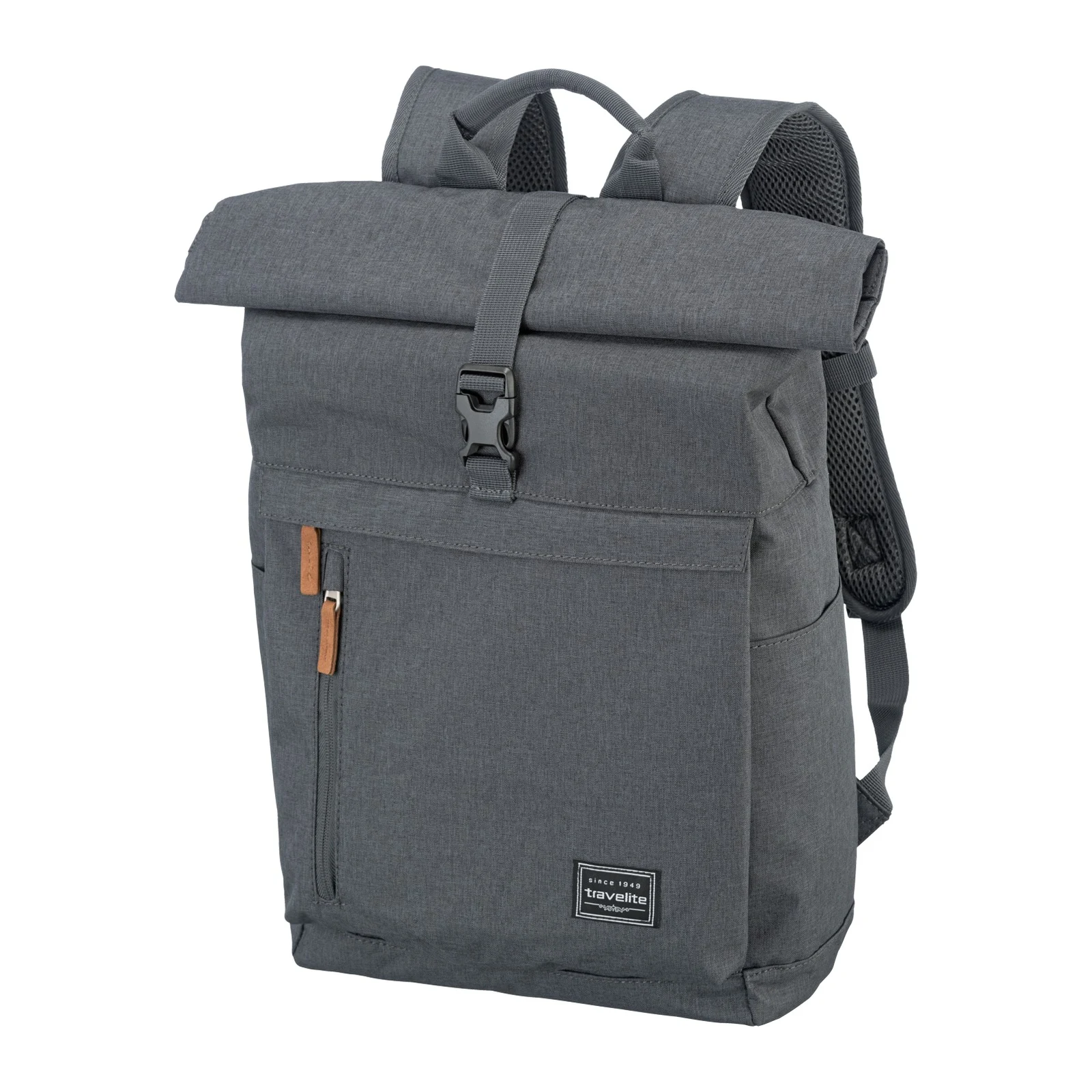 Travelite TL-BASICS-ROLLUP hall seljakott — polüester, 35L, 0.8 kg (vaade 2) — 35L
