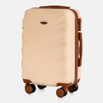 Voyo FJ140 beež käsipagasi kohver — ABS-plastik, 39L, 2.8 kg