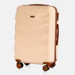 Voyo FJ140 beež keskmine reisikohver — ABS-plastik, 66L, 3.3 kg