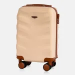 Voyo FJ140 beež mini käsipagasi kohver — ABS-plastik, 28L, 2.4 kg