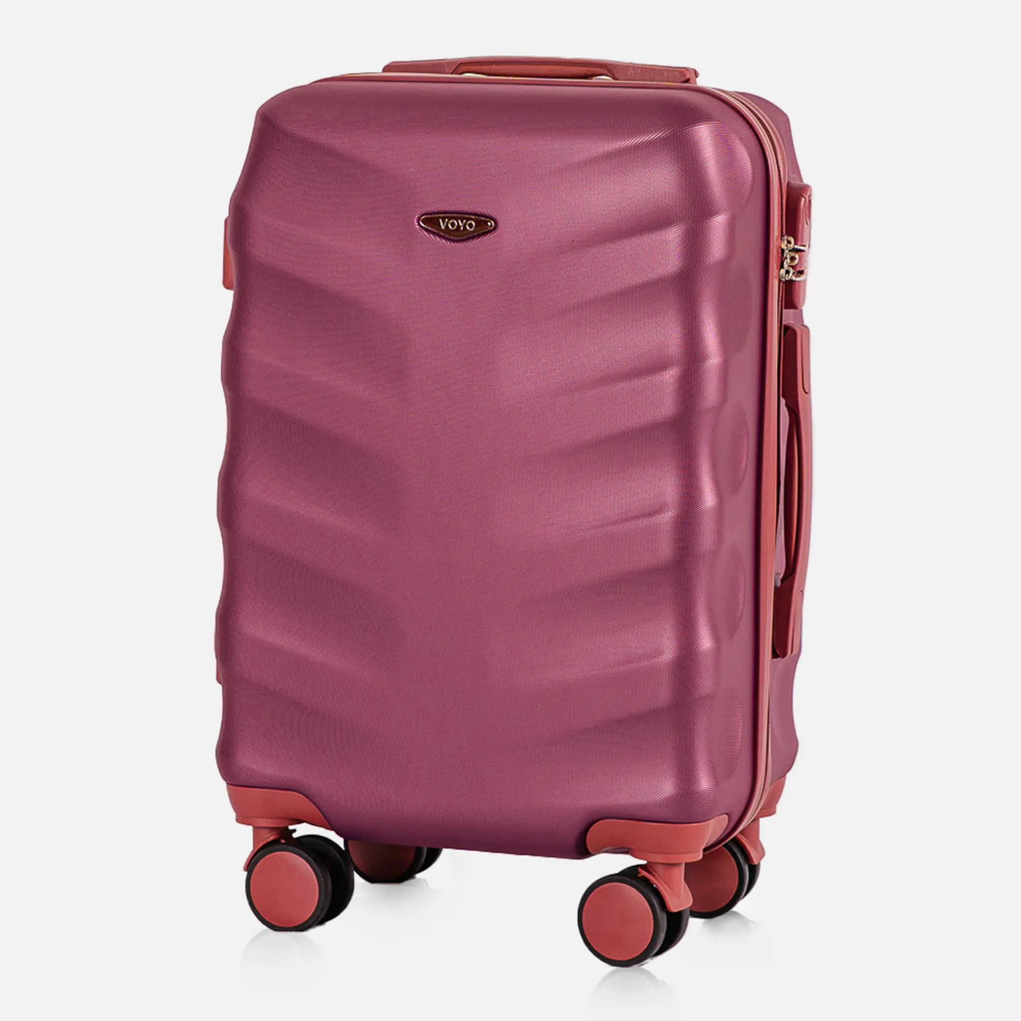Voyo FJ140 Burgundia käsipagasi kohver — ABS-plastik, 39L, 2.8 kg