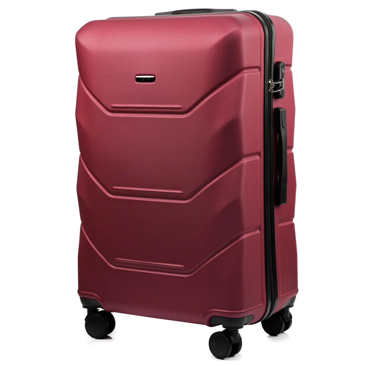 Voyo SK170 Burgundia suur reisikohver — ABS, 97L, 3.8 kg