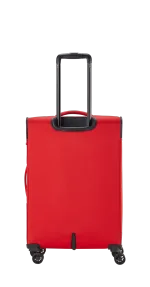 Travelite punane keskmine reisikohver — tekstiil, 2.9 kg (vaade 6)
