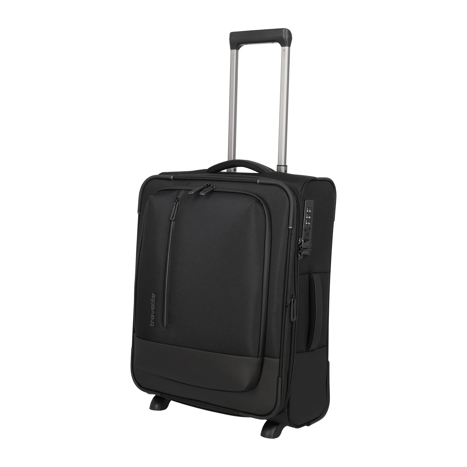 Travelite TL-CROSSLITE must käsipagasi kohver — polüester, 37/41L, 2.7 kg (vaade 2) — 37/41L