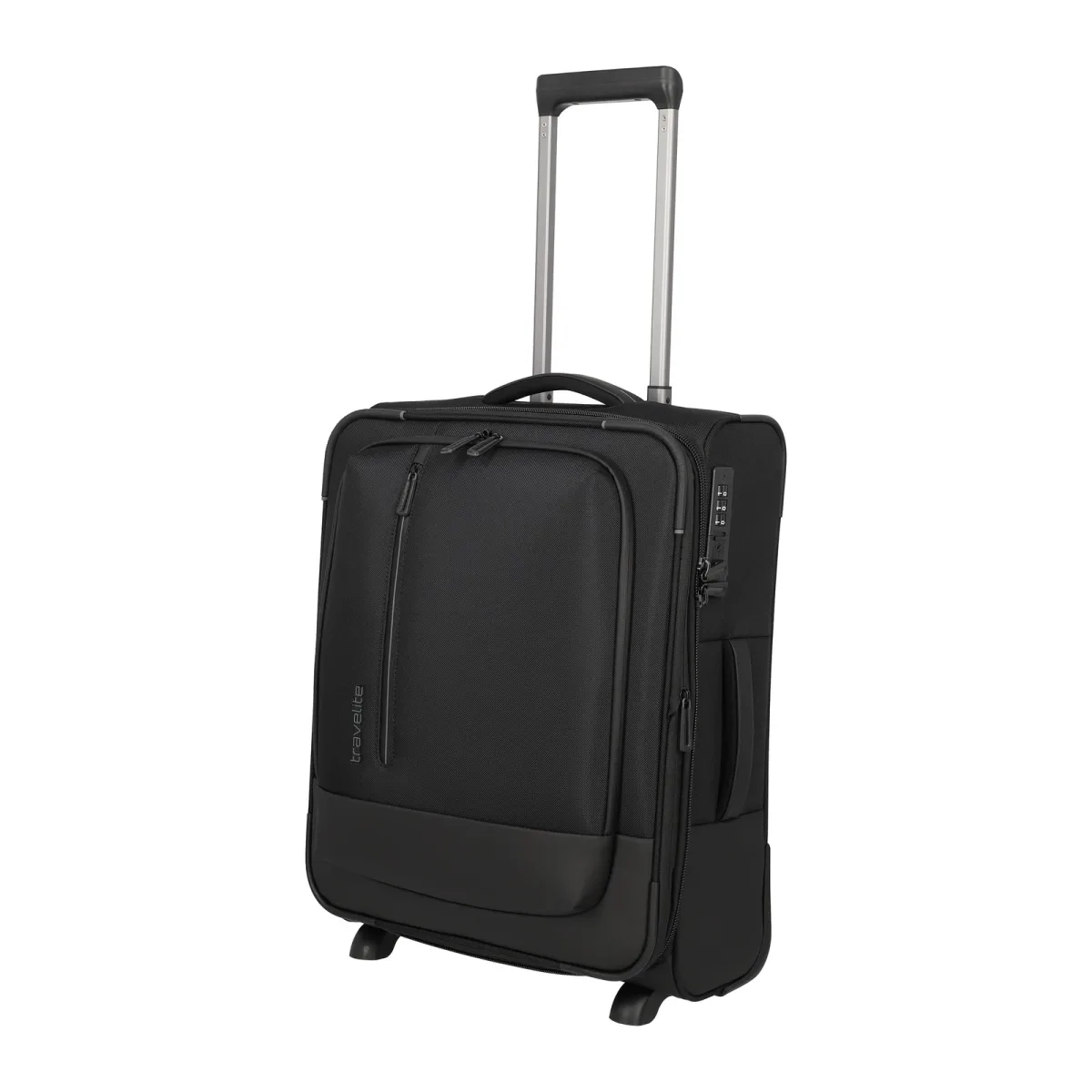 Travelite TL-CROSSLITE must käsipagasi kohver — polüester, 37/41L, 2.7 kg (vaade 2)