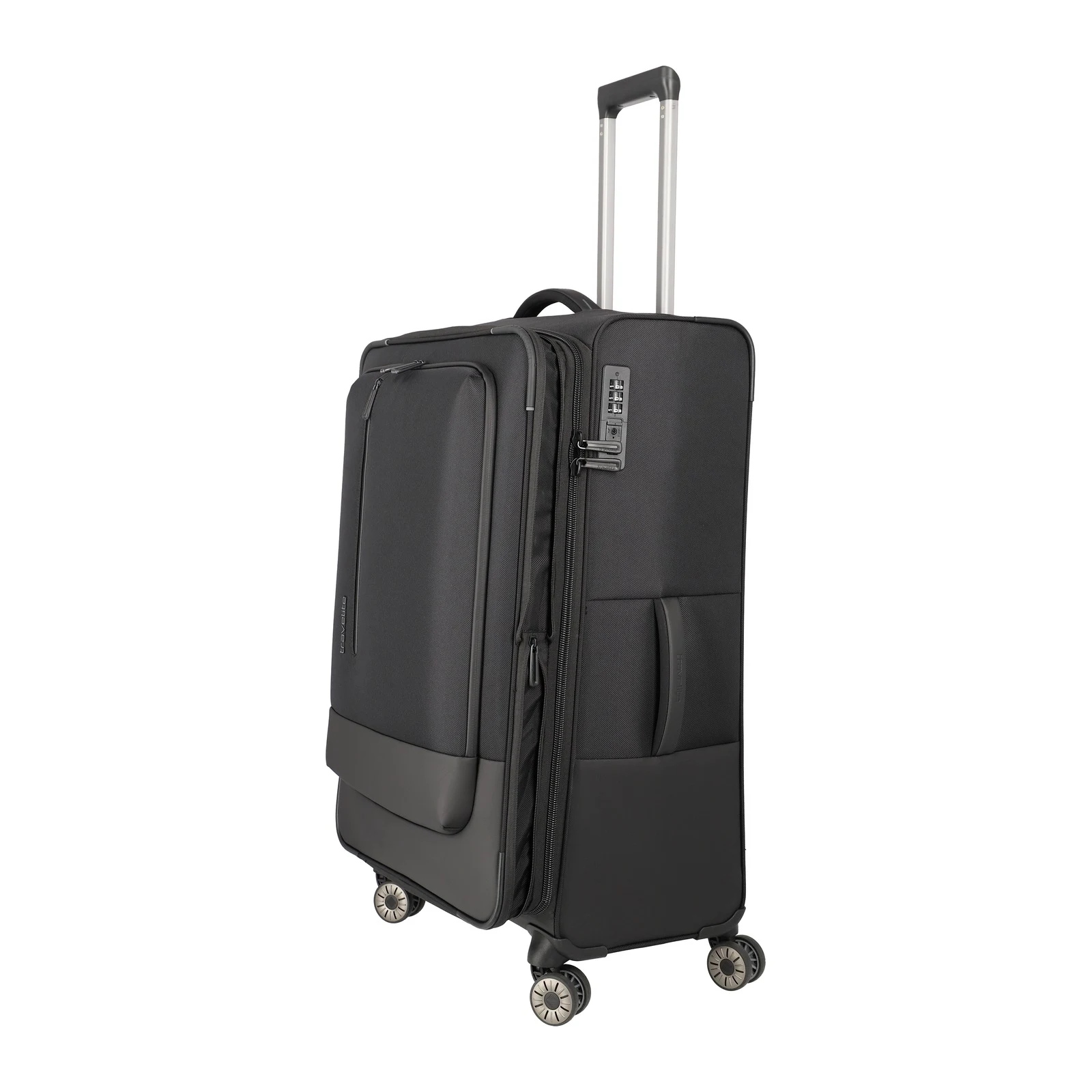 Travelite TL-CROSSLITE must suur reisikohver — polüester, 88/93L, 3.5 kg (vaade 3) — 88/93L