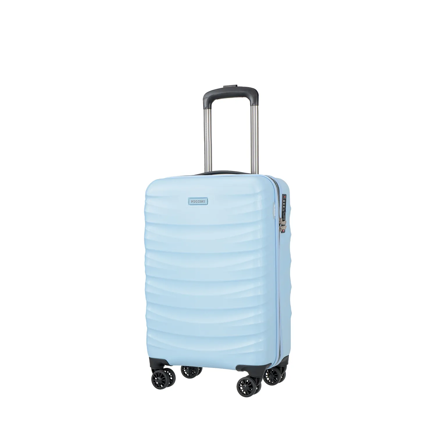 Puccini PC032C7B helesinine käsipagasi kohver — Polükarbonaat, 31L, 2.5 kg