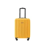 Puccini ABS021C6 Kollane käsipagasi kohver — ABS, 33L, 2.5 kg (vaade 2) — 55×38×20cm, 33L