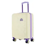 Semi Line valge laste reisikohver — ABS-plastik, 34L, 2.5 kg