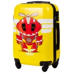 Wings PC-KD01 Kollane käsipagasi kohver — Polükarbonaat, 38L, 2.6 kg