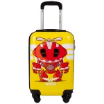 Wings PC-KD01 Kollane mini käsipagasi kohver — Polükarbonaat, 28L, 2.2 kg (vaade 2)