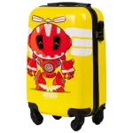 Wings PC-KD01 Kollane mini käsipagasi kohver — Polükarbonaat, 28L, 2.2 kg