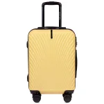 Wings SN120-5 Kollane käsipagasi kohver — ABS, 38L, 2.5 kg (vaade 2) — 56×37.5×23cm, 38L