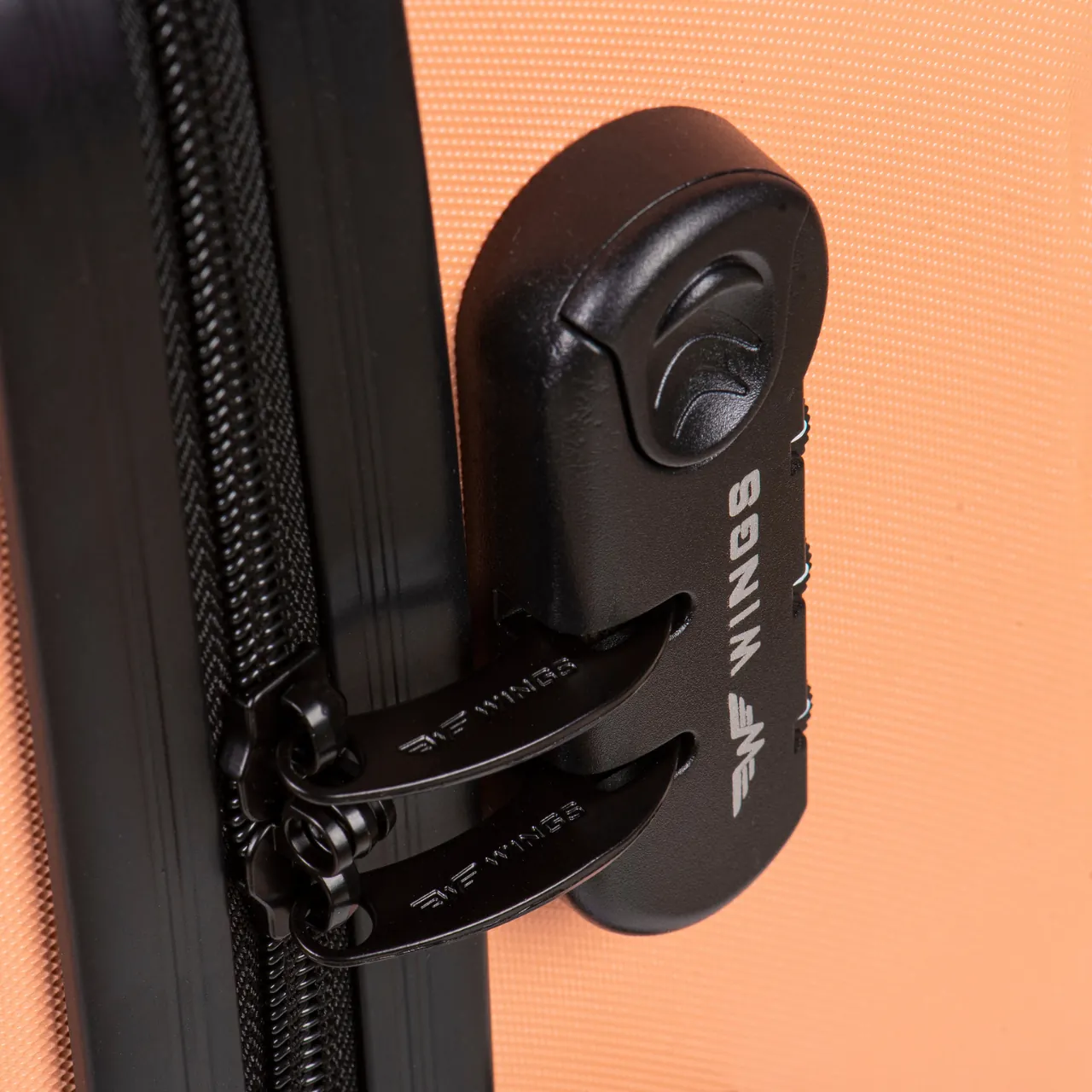 Wings SN120-5 Kollane suur reisikohver — ABS, 97L, 3.8 kg (vaade 11)
