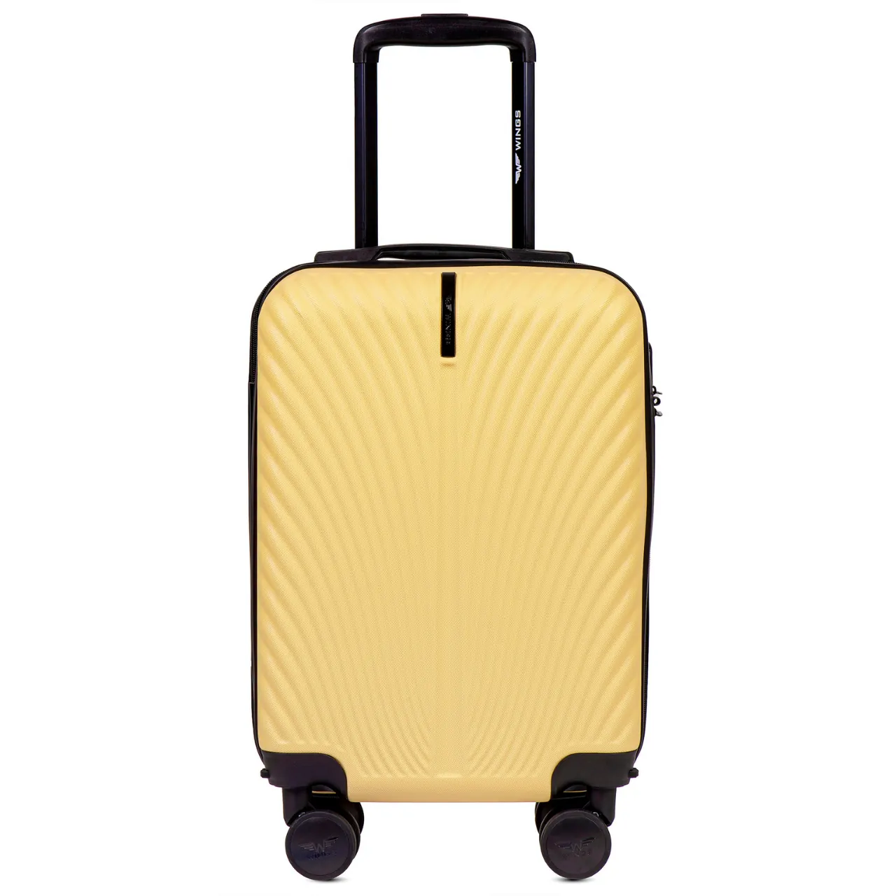 Wings SN120-5 Kollane mini käsipagasi kohver — ABS, 28L, 2.3 kg (vaade 2)
