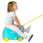 Trunki Kollane laste reisikohver — Polüpropüleen, 18L, 1.7 kg (vaade 3)