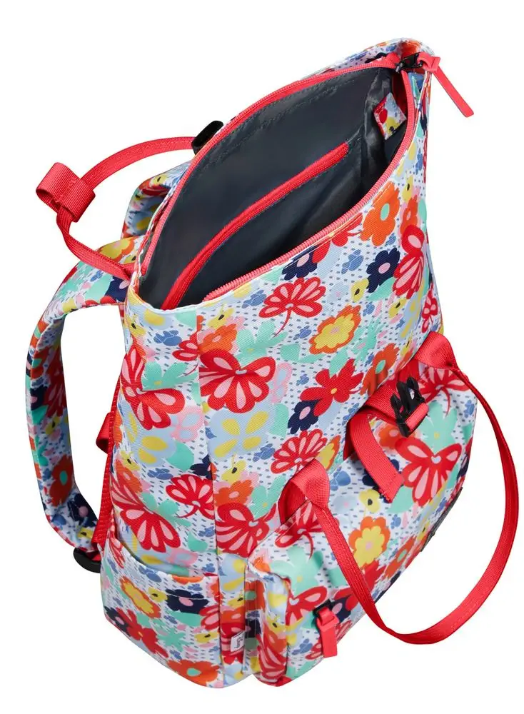 American Tourister punane seljakott — Riie, 17L, 0.5 kg (vaade 3)