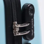 Wings PC-KD01 Kollane käsipagasi kohver — Polükarbonaat, 38L, 2.8 kg (lukk)