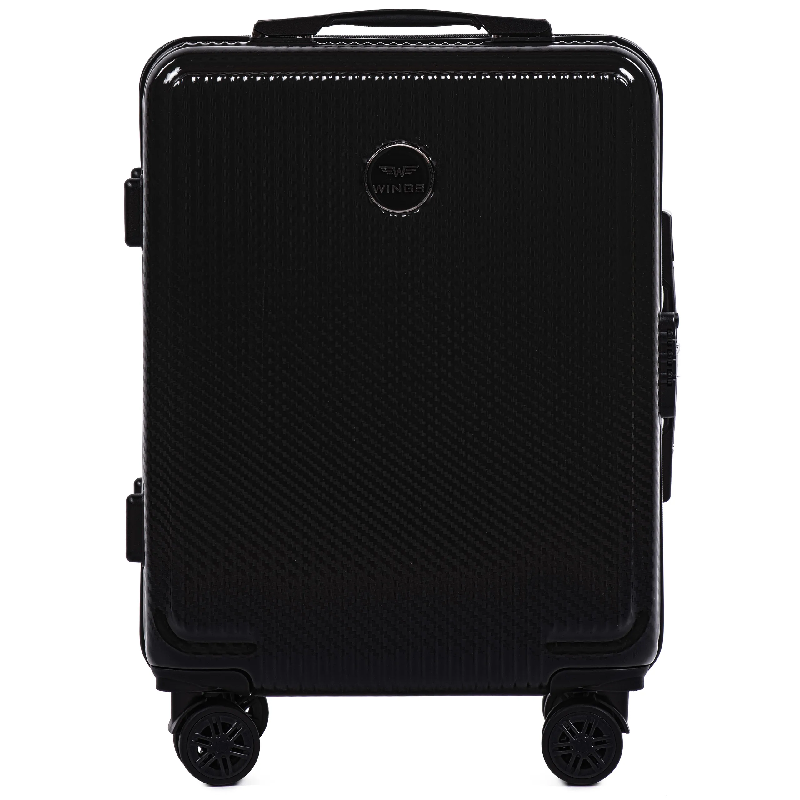 Wings PC565 must käsipagasi kohver — Polükarbonaat, 35L, 2.6 kg (vaade 2)