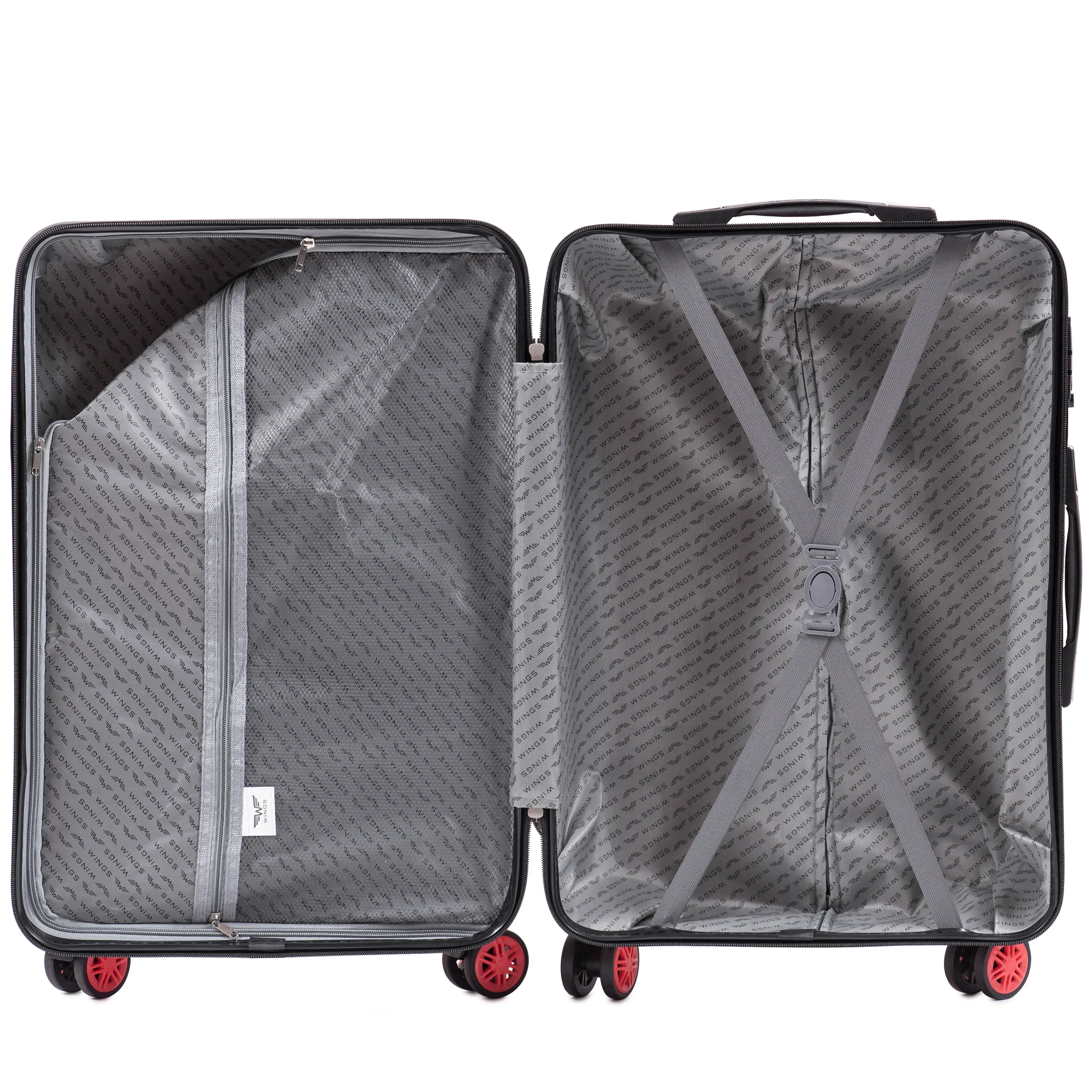 Wings PC565 must käsipagasi kohver — Polükarbonaat, 35L, 2.6 kg (vaade 4)