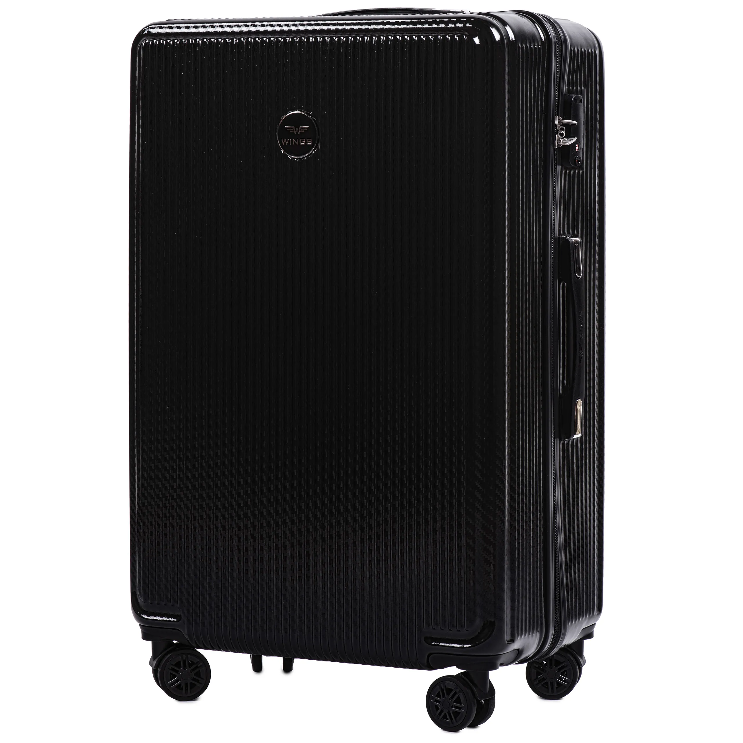 Wings PC565 must suur reisikohver — Polükarbonaat, 97L, 4.1 kg