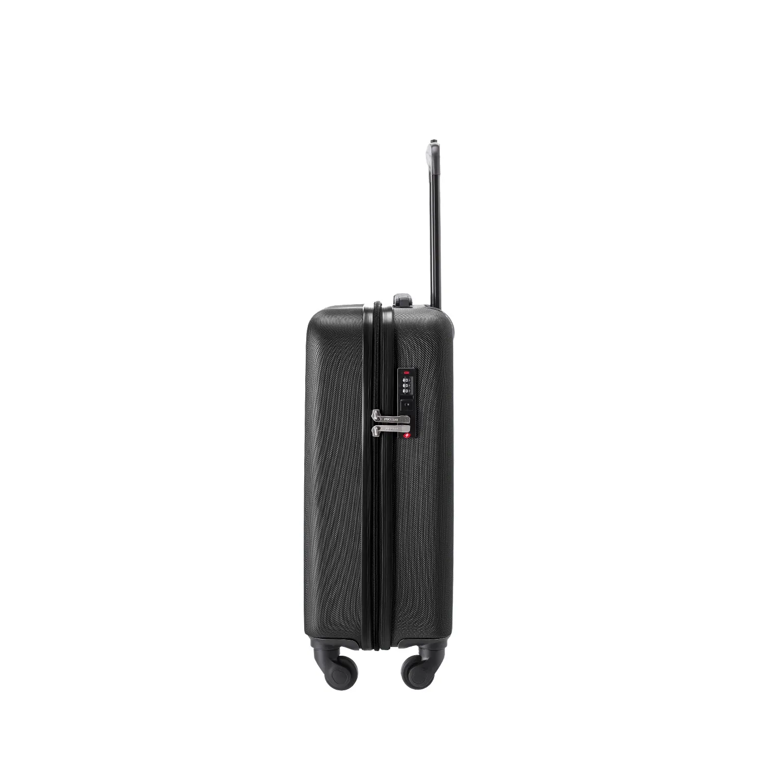 Puccini ABS021C1 must käsipagasi kohver — ABS, 33L, 2.5 kg (vaade 4)