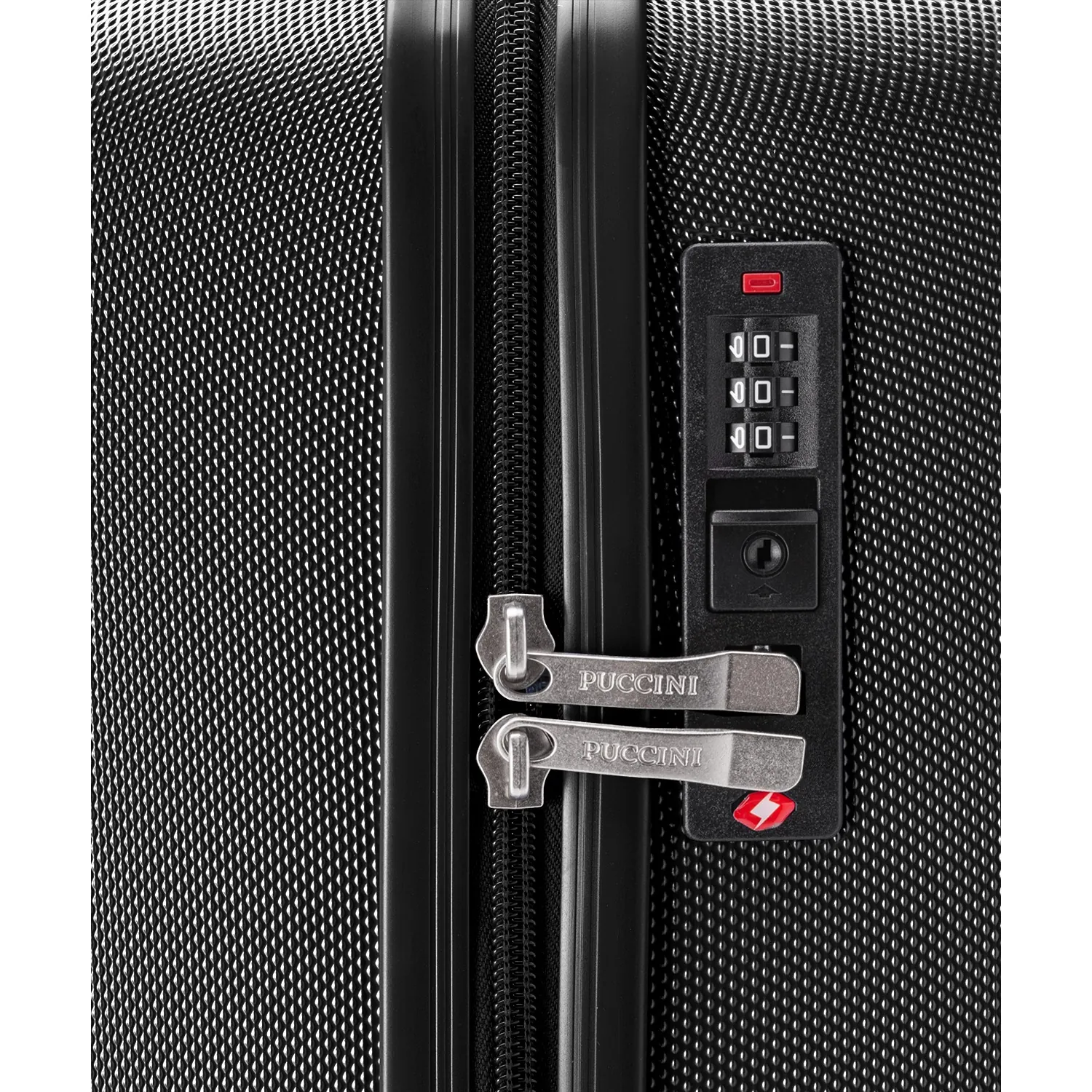 Puccini ABS021C1 must käsipagasi kohver — ABS, 33L, 2.5 kg (vaade 7)