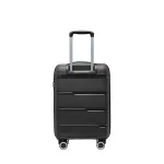 Puccini PP023C1 must käsipagasi kohver — Polüpropüleen, 36L, 2.6 kg (vaade 3)