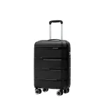 Puccini PP023C1 must käsipagasi kohver — Polüpropüleen, 36L, 2.6 kg