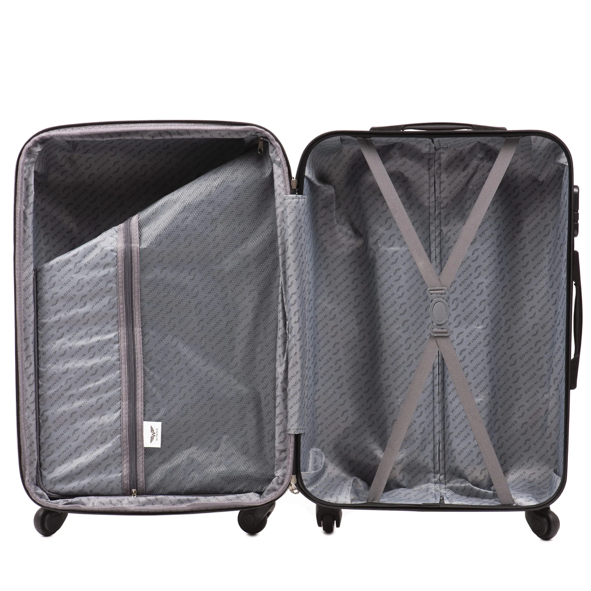 Wings 304 must keskmine reisikohver — ABS, 63L, 3.2 kg (vaade 5)
